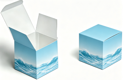 Custom Blind Box Carton Packaging Recyclable Art Paper Mystery Surprise Box Custom Logo For Collectible Figurine Toy Mini Gift Cosmetic Countdown Packaging