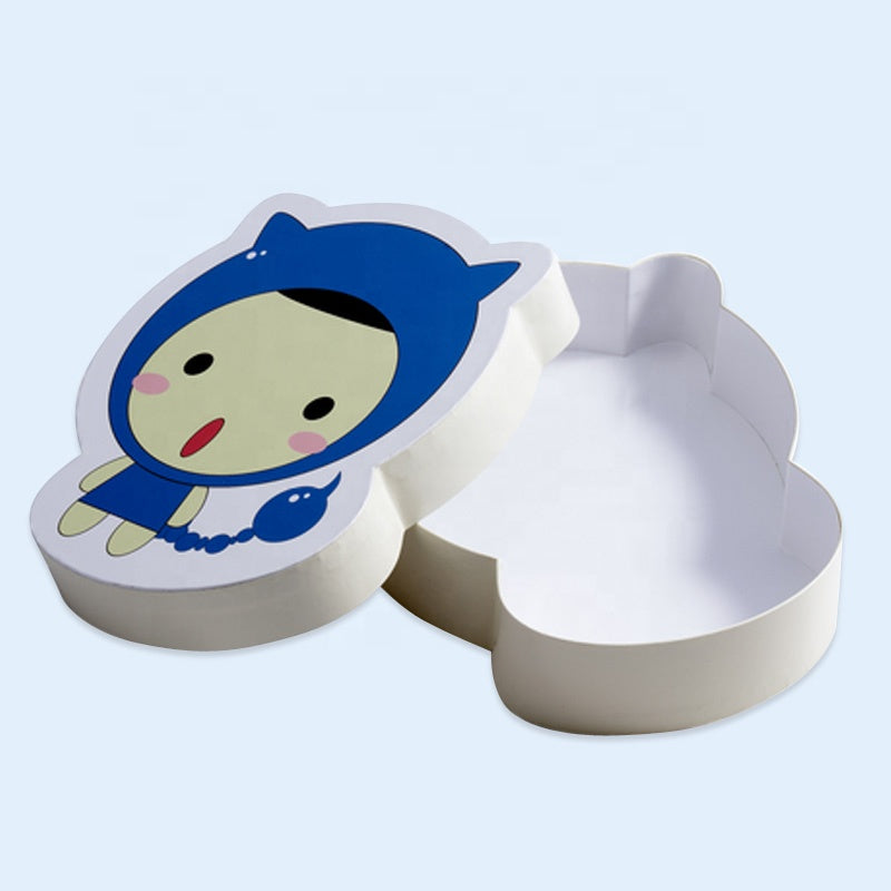 Factory Children Cute Character Paper Packaging Box Recyclable Art Card Custom Logo Cartoon Print For Kids Toy Candy Stationery Birthday Party Gift Packing