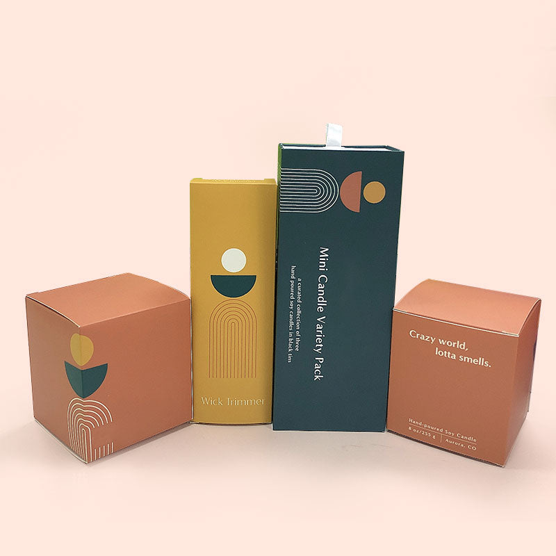 Wholesale Recyclable Cardboard Boxes With Custom Inserts Window Handle Full CMYK Logo Print Eco Foldable Mailer Carton Apparel Cosmetic Gift Shipping Packaging OEM Wholesale