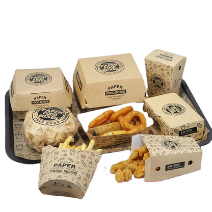 Hot Selling Egg Tart Packaging Paper Box Food Grade Greaseproof Cardboard Custom Logo Foldable Takeaway Box For Bakery Dessert Shop
