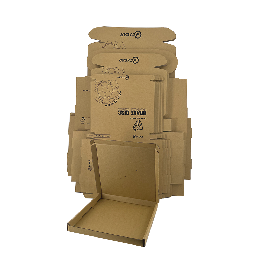 Wholesale Custom Logo Printed Kraft Corrugated Mailer Box Eco Recyclable Foldable Aircraft Shipping Carton Apparel Cosmetic Gift Packaging OEM Wholesale