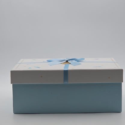 Square Exquisite Heaven and Earth Cover Rigid Gift Box Custom Logo Recyclable Two-Piece Paper Packaging Box For Jewelry Cosmetic Holiday Gifts