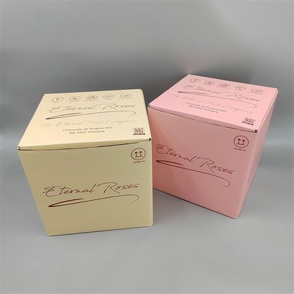 Custom Printed Handmade Rigid Cardboard Gift Box Magnetic Closure Luxury Foldable Paper Packaging With Ribbon For Cosmetic Jewelry Apparel Holiday Gift