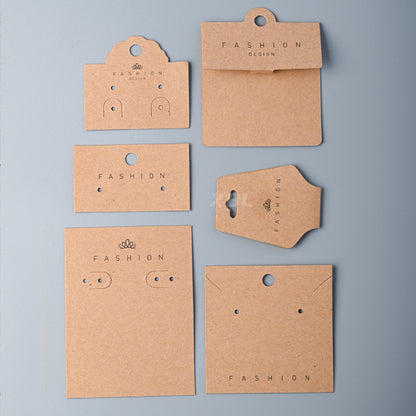 Low MOQ Custom Eco-Friendly Recycled Paper Card Printing Custom Logo QR Code Small Business Thank You Insert Card Gold Foil Wholesale Sustainable Printing Service