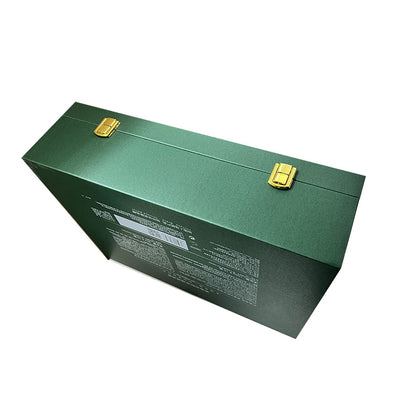 Promotional Custom Handcrafted Embroidery Wooden Box Custom Logo Walnut Pine Wood For Jewelry Tea Corporate Holiday Gift Pack