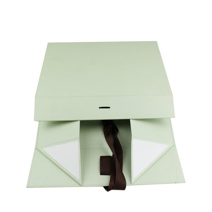 Wholesale Custom Made Foldable Paper Gift Box Recyclable Flat Pack Magnetic Rigid Cardboard Cosmetic Jewelry Apparel Packaging Custom Logo Size Contact Us For Collapsible Gift Box Solutions