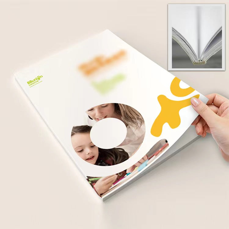 Hot Selling Custom Size Folded Booklet Printing Full Color CMYK Bi/Tri/Gate Fold Brochure Custom Logo Advertising Pamphlet Instruction Manual Printing Service