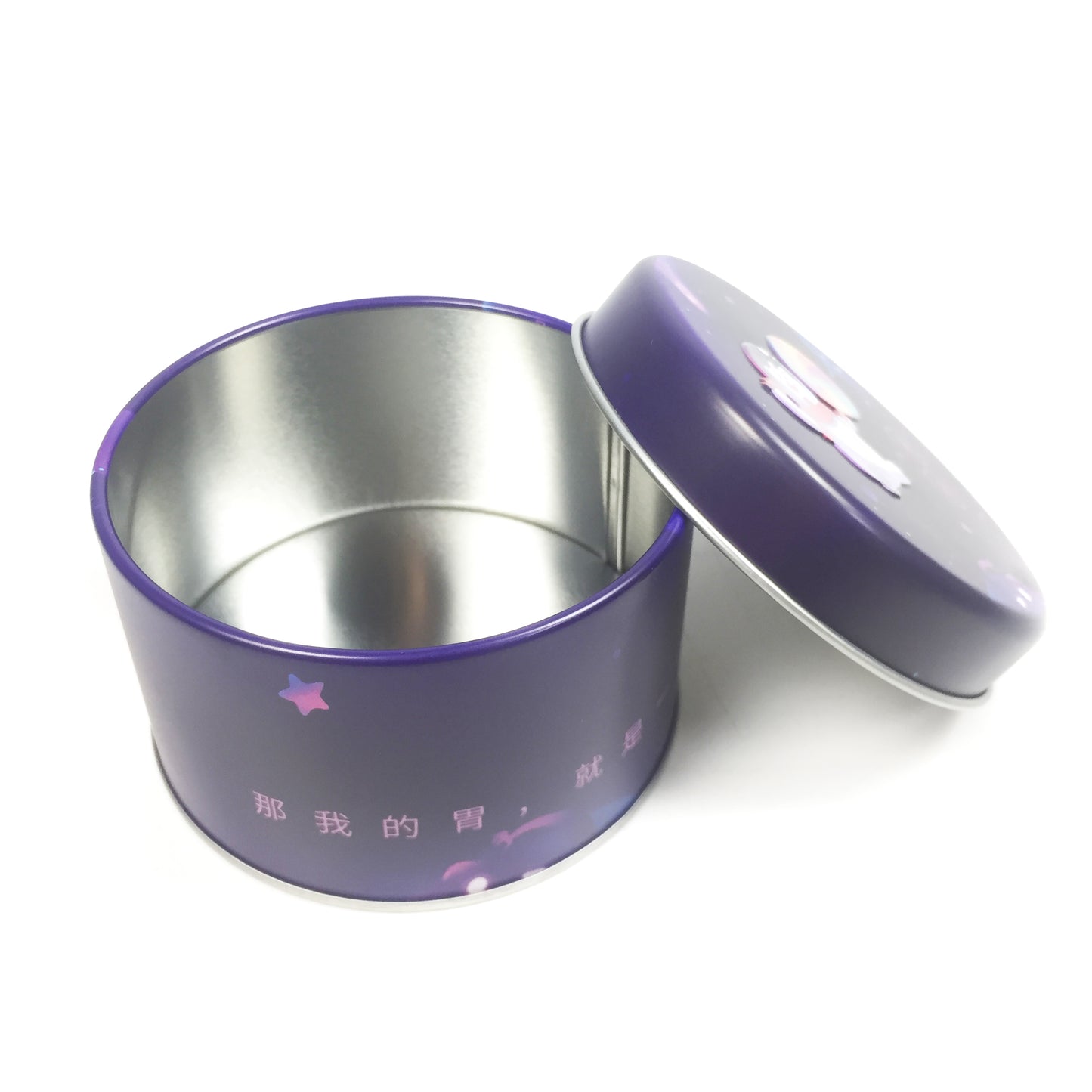 Customized Round Shape Colourful Mini Tin Box Custom Logo Food Grade Metal Can For Mint Candy Lip Balm Jewelry Gift Pack