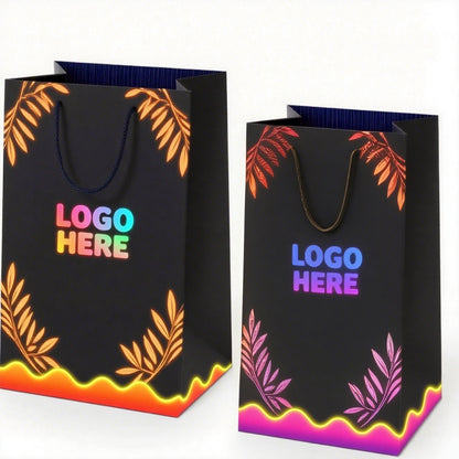 Custom Logo Luxury Bolsa De Papel Eco Recyclable Satin Handle For Cosmetic Clothing Jewelry Gift Pack