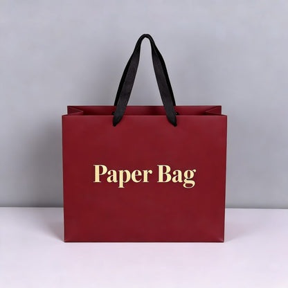 Factory Direct Classic Supermarket Paper Bags Eco Recyclable Custom Logo For Grocery Fruit Vegetable Retail Takeaway Pack