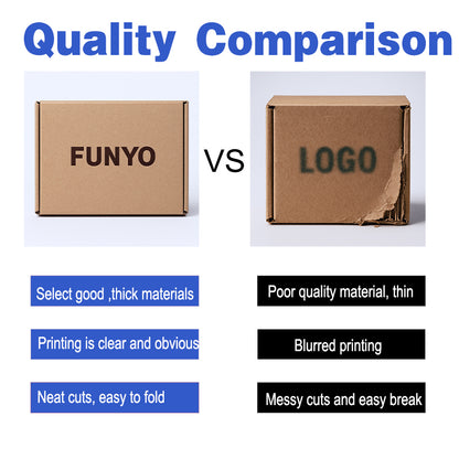 Hot Sale Recyclable Kraft Corrugated Shipping Mailer Box Custom Logo Foldable Eco E-commerce Packaging Carton