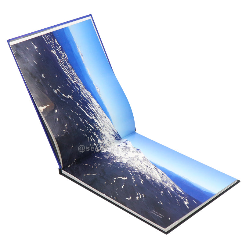 Professional Custom Hardcover Air Photo Book Printing Full CMYK Layflat Photo Album Custom Logo Wedding Portrait Art Gallery Hardcover Catalog Printing Service