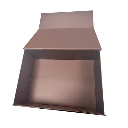 Custom Luxury Printed Large Foldable Magnetic Rigid Gift Box Flat Pack Collapsible Oversized Book Shape Box Full CMYK Logo Print Apparel Wedding Hamper Cosmetic Gift Packaging OEM Wholesale