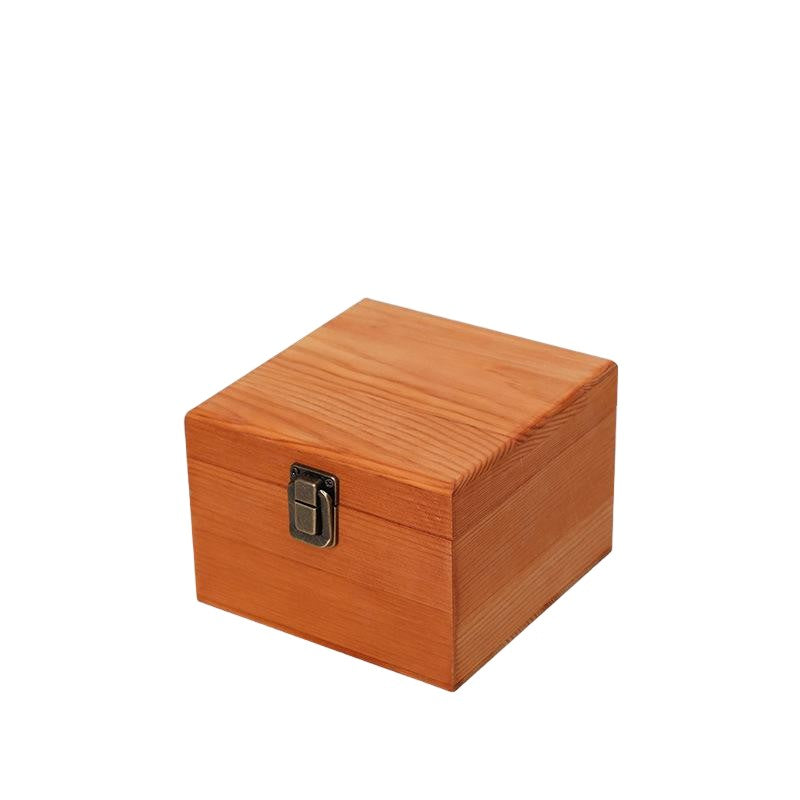 Customizable OEM Wooden Storage Box Custom Logo Eco Pine Walnut MDF Wood For Jewelry Tea Wine Craft Multi-scene Gift Pack