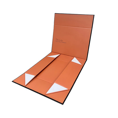 Luxury Matte Custom Pink Personalized Embossed Logo Magnetic Foldable Rigid Gift Box Flat Collapsible Flip Lid Box Cosmetic Jewelry Wedding Hamper Packaging OEM Wholesale