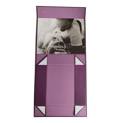 Premium Quality Luxury Magnetic Rigid Gift Box Foldable Flip Lid Box Custom Logo Print Cosmetic Jewelry Wedding Holiday High-End Packaging OEM Wholesale