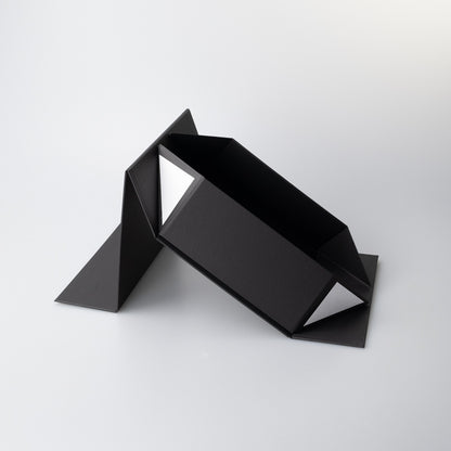 Wholesale Custom Logo Ribbon Printed Foldable Magnetic Rigid Gift Box Flat Pack Velvet EVA Lined Cosmetic Jewelry Apparel Wine Packaging Custom Size Contact Us For Ribbon Branded Fold Luxury Gift Box Solutions