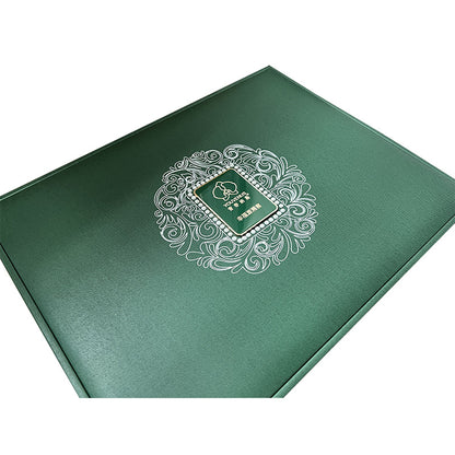 Promotional Custom Handcrafted Embroidery Wooden Box Custom Logo Walnut Pine Wood For Jewelry Tea Corporate Holiday Gift Pack