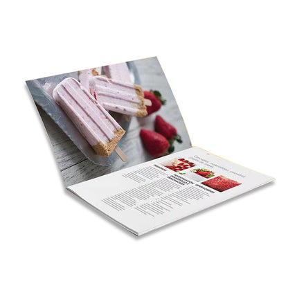 Hot Selling Custom Size Folded Booklet Printing Full Color CMYK Bi/Tri/Gate Fold Brochure Custom Logo Advertising Pamphlet Instruction Manual Printing Service