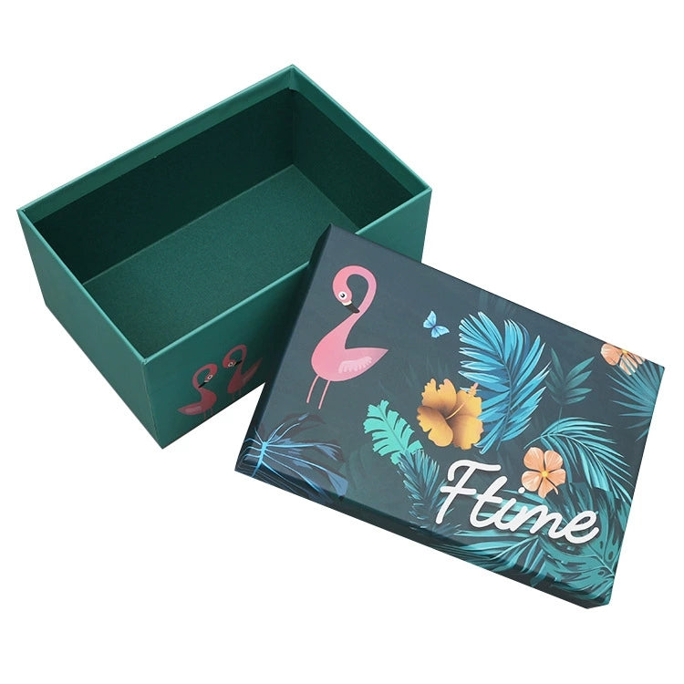 Custom Box Manufacturer Heaven And Earth Lid Base Rigid Gift Box Custom Logo Print Luxury Packaging For Cosmetic Jewelry Tea Watch Apparel OEM Wholesale