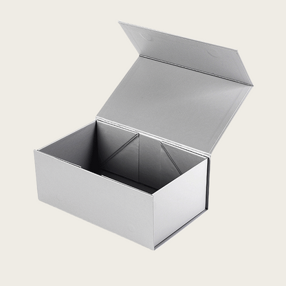 Luxury Paper Foldable Magnetic Rigid Gift Box Custom Logo Matte Satin Ribbon Packaging For Cosmetic Jewelry Clothing Wedding OEM Wholesale