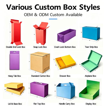 Custom Christmas Gift Box Set Foldable Magnetic Rigid Cardboard Box Custom Logo Xmas Pattern Print Luxury Packaging For Candy Cosmetic Jewelry Holiday Gift OEM Wholesale