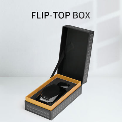 Wholesale Custom Rectangle Clamshell Flip Top Magnetic Rigid Gift Box Recyclable Luxury Perfume Cosmetic Jewelry Packaging Custom Logo Size Contact Us For Premium Clamshell Packaging Solutions