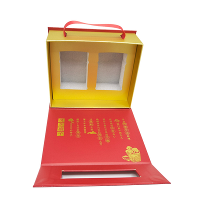 Premium Portable Health Supplement Gift Packaging Rigid Magnetic Paper Box Custom Logo For Vitamin Collagen Bird's Nest Wellness Gift