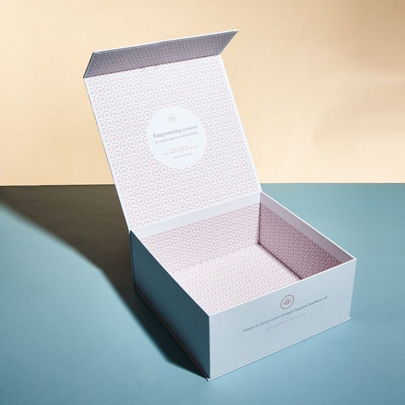 Luxury Personalized Custom Logo Flip Foldable Magnetic Rigid Gift Box Recyclable Hard Paper Brand Packaging Box