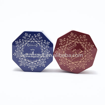 Factory Custom Irregular Metal Tea Packaging Tinplate Can Airtight Food Grade Custom Logo Printed Recyclable Special Shape Tea Storage Gift Box