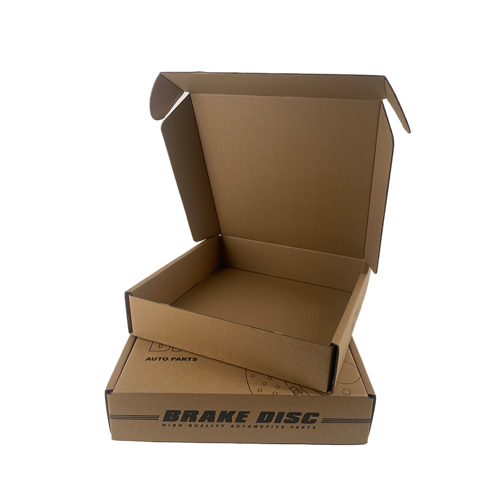 Wholesale Custom Logo Printed Kraft Corrugated Mailer Box Eco Recyclable Foldable Aircraft Shipping Carton Apparel Cosmetic Gift Packaging OEM Wholesale