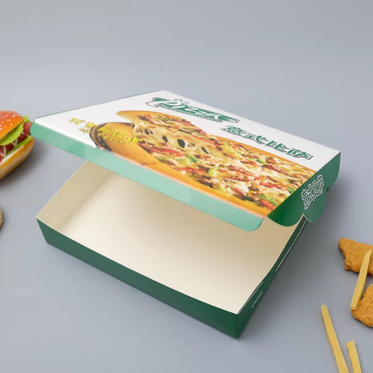 Custom Cardboard 12 Inch Reusable Frozen Pizza Box Food Grade Corrugated Carton Custom Logo For Frozen Pizza Takeaway Catering Freezer Storage Packaging
