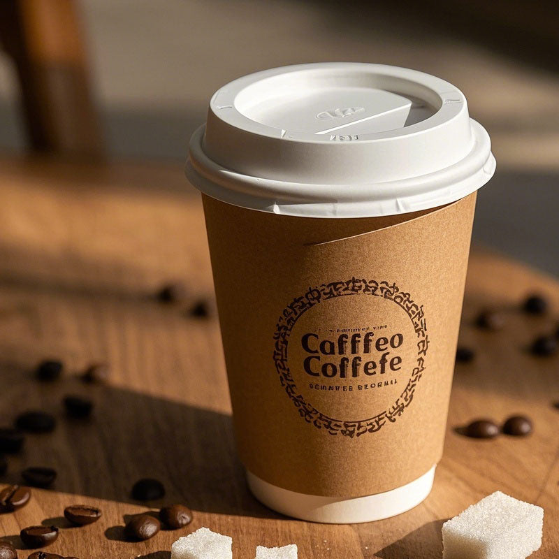 Custom Logo Eco Takeaway Kraft Paper Bags Food Grade Greaseproof Recyclable Brown Paper Shopping Bag With Twisted Handles For Coffee Bakery Fast Food OEM Wholesale