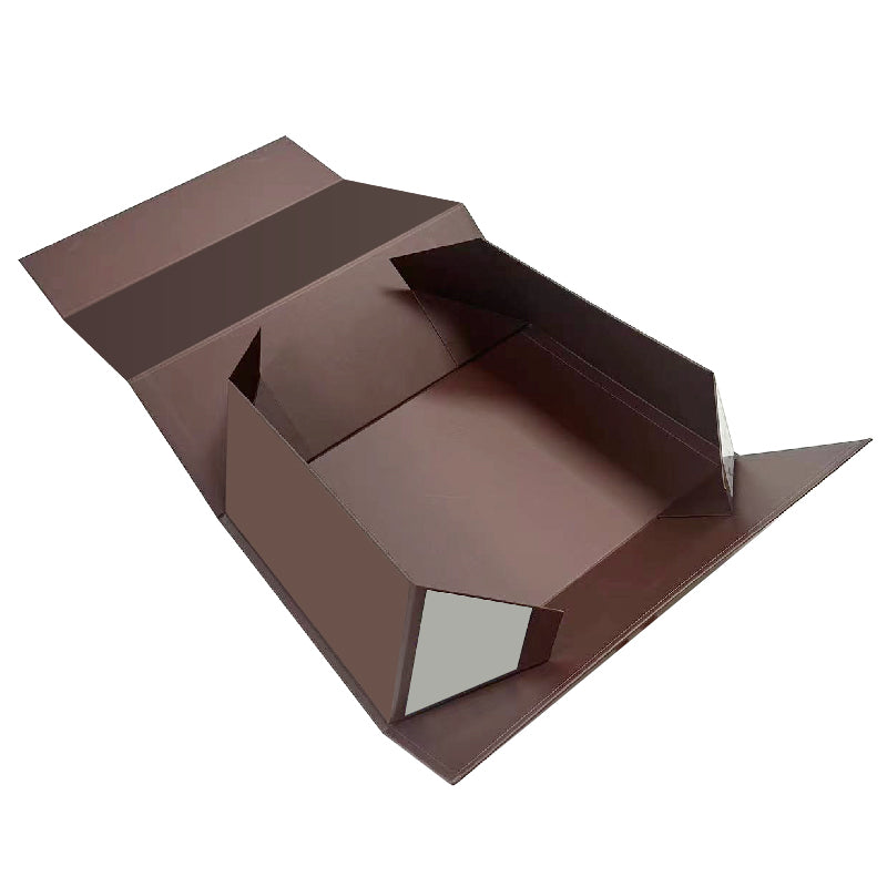 Custom Luxury Printed Large Foldable Magnetic Rigid Gift Box Flat Pack Collapsible Oversized Book Shape Box Full CMYK Logo Print Apparel Wedding Hamper Cosmetic Gift Packaging OEM Wholesale