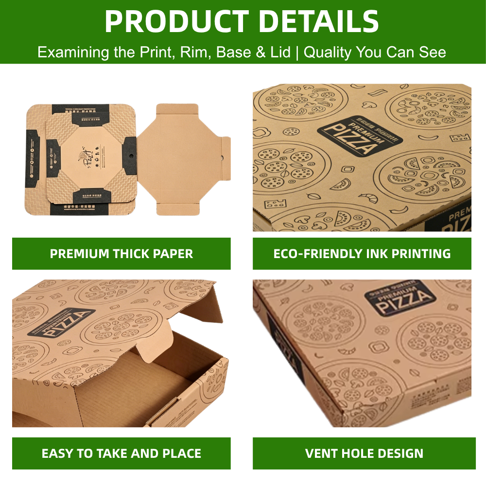 Eco-Friendly Biodegradable Recycled Food Grade Paper Takeaway Box Custom Logo Greaseproof Compostable Disposable Kraft Packaging For Restaurant Salad Rice Fast Food Delivery