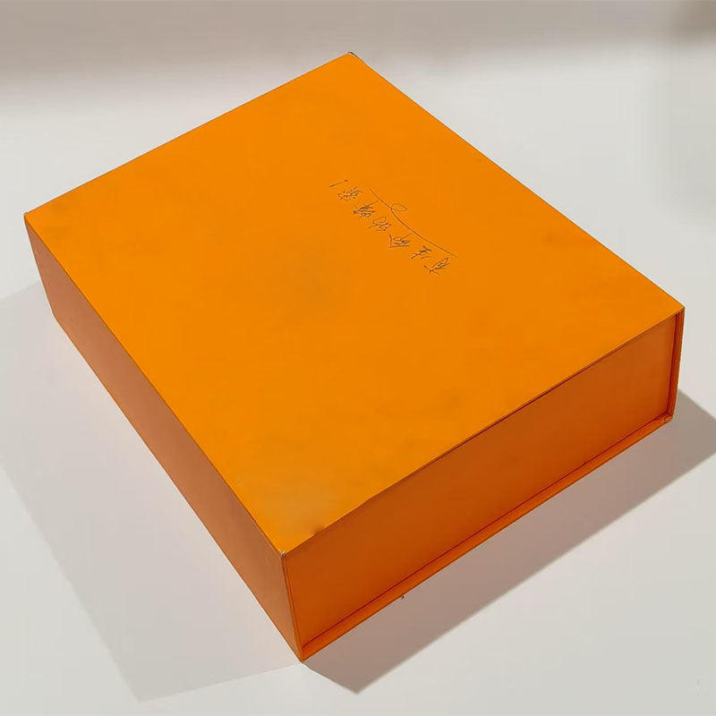 Personalized Luxury A4 Matte Black Magnetic Flip Rigid Gift Box Flat Pack Velvet EVA Lined Portfolio Document Apparel Corporate Gift Packaging Custom Logo Size Contact Us For Black A4 Presentation Box Solutions
