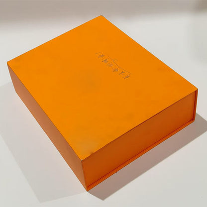 Personalized Luxury A4 Matte Black Magnetic Flip Rigid Gift Box Flat Pack Velvet EVA Lined Portfolio Document Apparel Corporate Gift Packaging Custom Logo Size Contact Us For Black A4 Presentation Box Solutions