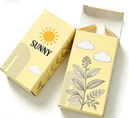 Custom Blind Box Carton Packaging Recyclable Art Paper Mystery Surprise Box Custom Logo For Collectible Figurine Toy Mini Gift Cosmetic Countdown Packaging