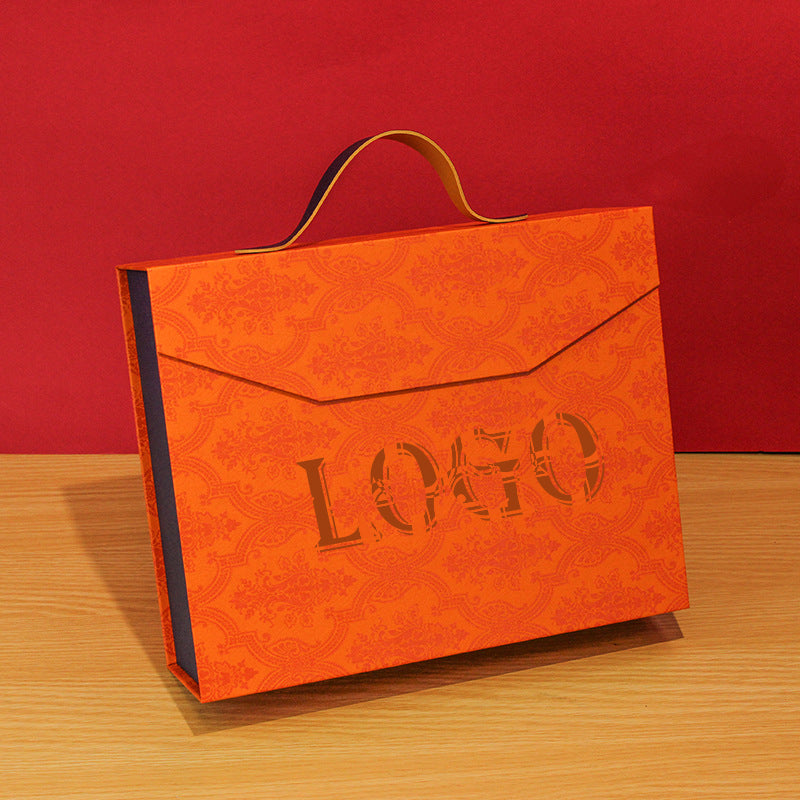 Custom Logo Luxury High Capacity Rigid Paper Gift Box Recyclable Large Capacity Packaging For Corporate Gift Cosmetic Apparel Wellness Set