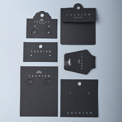 Low MOQ Custom Eco-Friendly Recycled Paper Card Printing Custom Logo QR Code Small Business Thank You Insert Card Gold Foil Wholesale Sustainable Printing Service