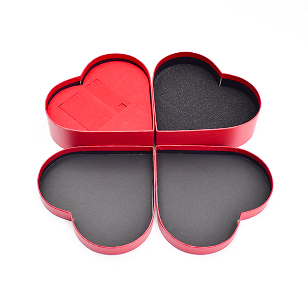 Custom Luxury Eco-Friendly Reusable Rigid Gift Box Recycled Paper Magnetic Closure Custom Logo Storage Packaging For Cosmetic Jewelry Wedding Present