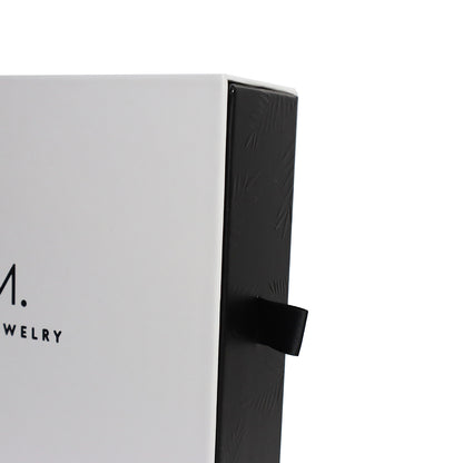 Custom Printed Logo White Luxury Rigid Gift Box Recyclable Foldable Magnetic Flip Paper Packaging Box For Cosmetic Jewelry Skincare Corporate Gift Set