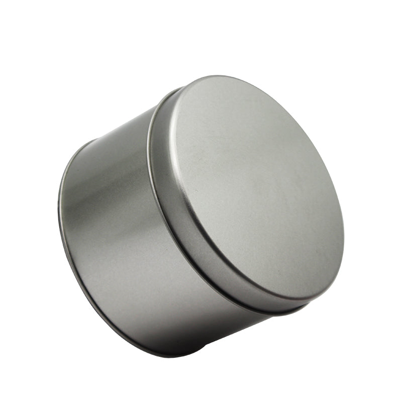 Food Grade Custom Logo Round Empty Tin Box Recyclable Metal Can For Tea Cookie Candy Cosmetic Gift Packaging