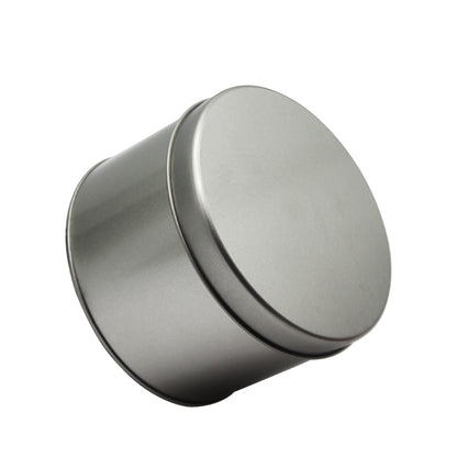 Food Grade Custom Logo Round Empty Tin Box Recyclable Metal Can For Tea Cookie Candy Cosmetic Gift Packaging