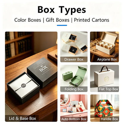 Custom Christmas Gift Box Set Foldable Magnetic Rigid Cardboard Box Custom Logo Xmas Pattern Print Luxury Packaging For Candy Cosmetic Jewelry Holiday Gift OEM Wholesale