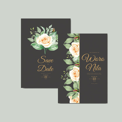 Recycled Paper Personalized Printing Business Card & Greeting Card Eco-Friendly Custom Logo Gold Foil Embossed Sustainable Thank You Insert Card Wholesale Printing Service