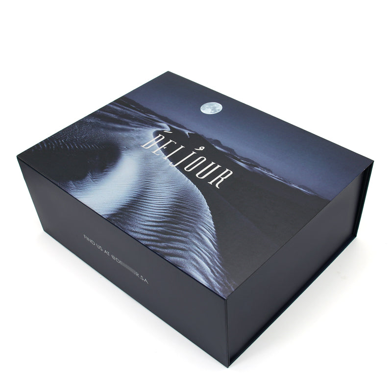 Personalised Printed Book Shape Cardboard Gift Box Magnetic Rigid Recyclable Packaging For Jewelry Cosmetic Wedding Chocolate Gift
