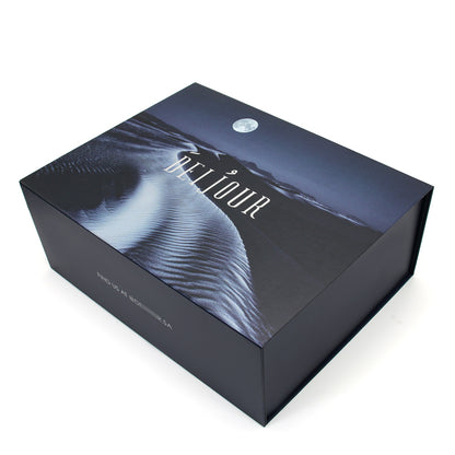 Personalised Printed Book Shape Cardboard Gift Box Magnetic Rigid Recyclable Packaging For Jewelry Cosmetic Wedding Chocolate Gift