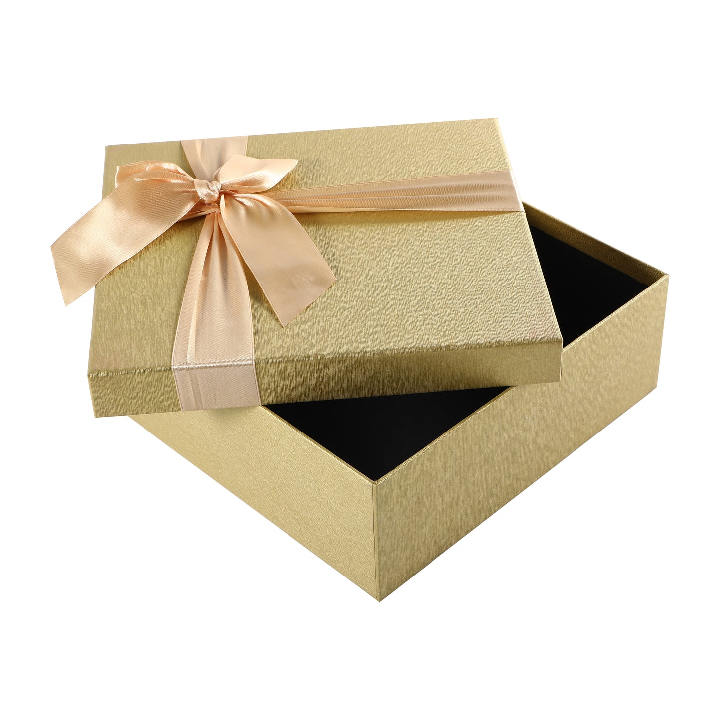 New Arrival Customized Recycled Materials Embossed Rigid Gift Box Custom Logo Eco-Friendly Heaven Earth Cover Packaging Box