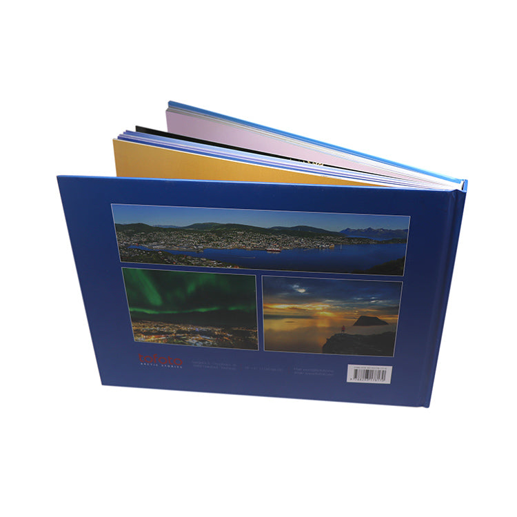 Custom Made Photography Book Printing Service Full Color CMYK Layflat Hardcover Photo Portfolio Custom Logo Artist Gallery Wedding Landscape Photobook Printing Service